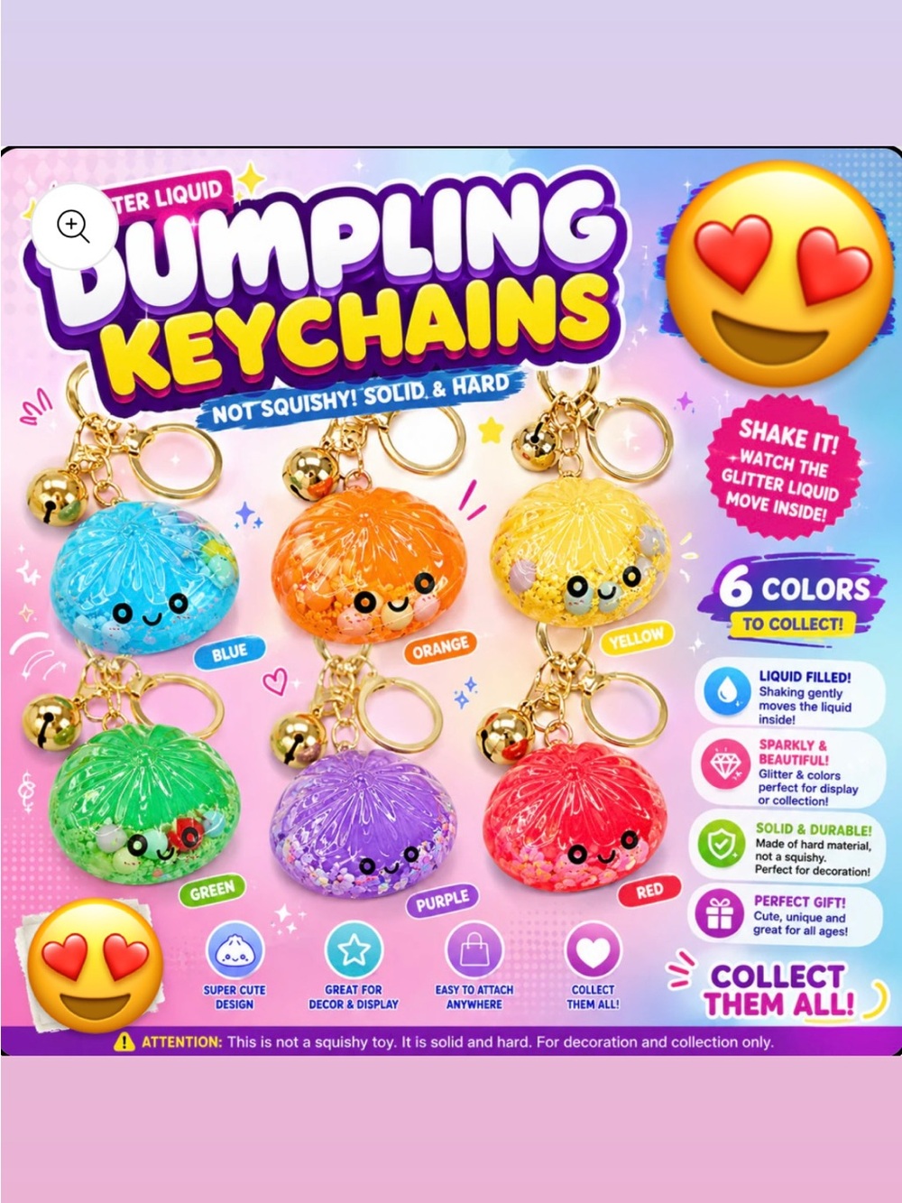 Dumpling Keychain